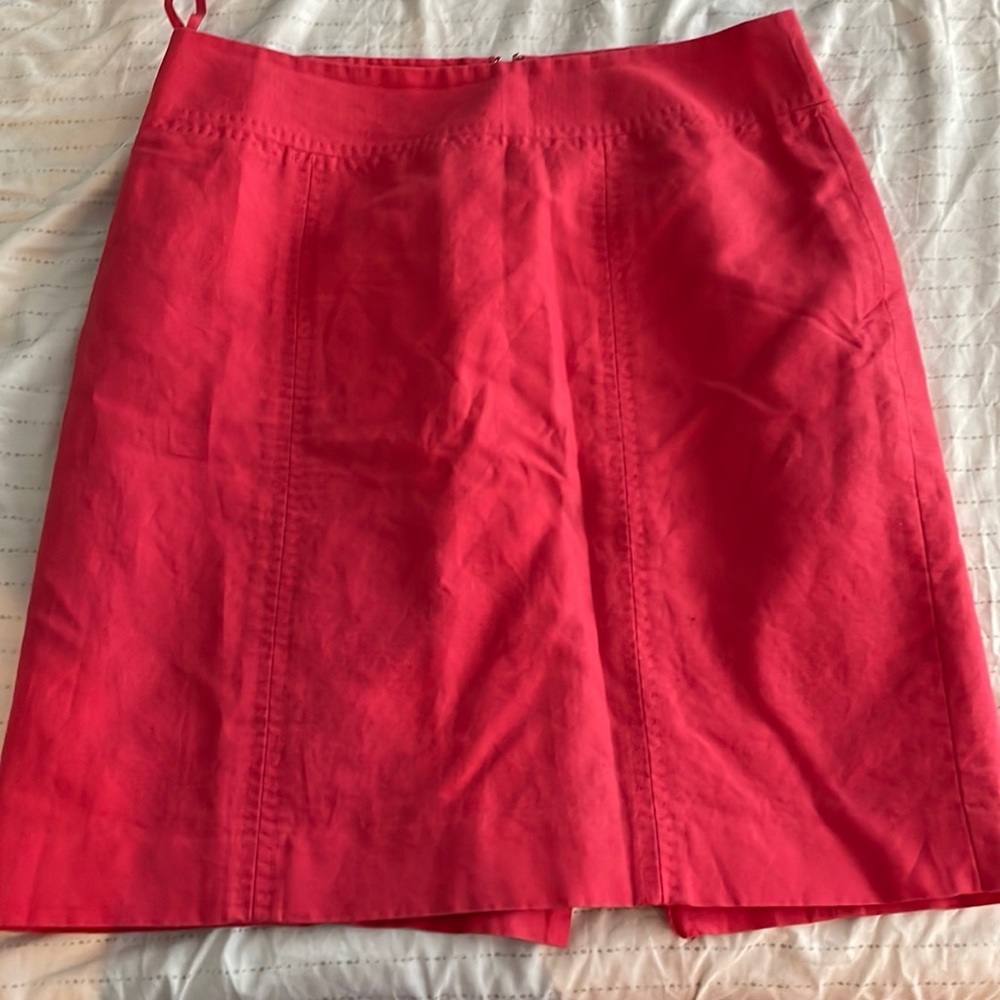 Linen summer skirt